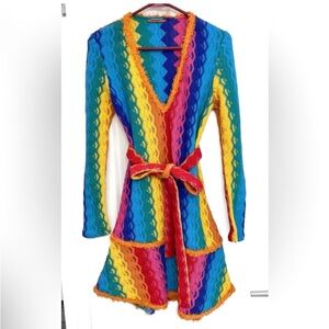 NWOT - Alexis Maceline V-Neck Crochet Dress